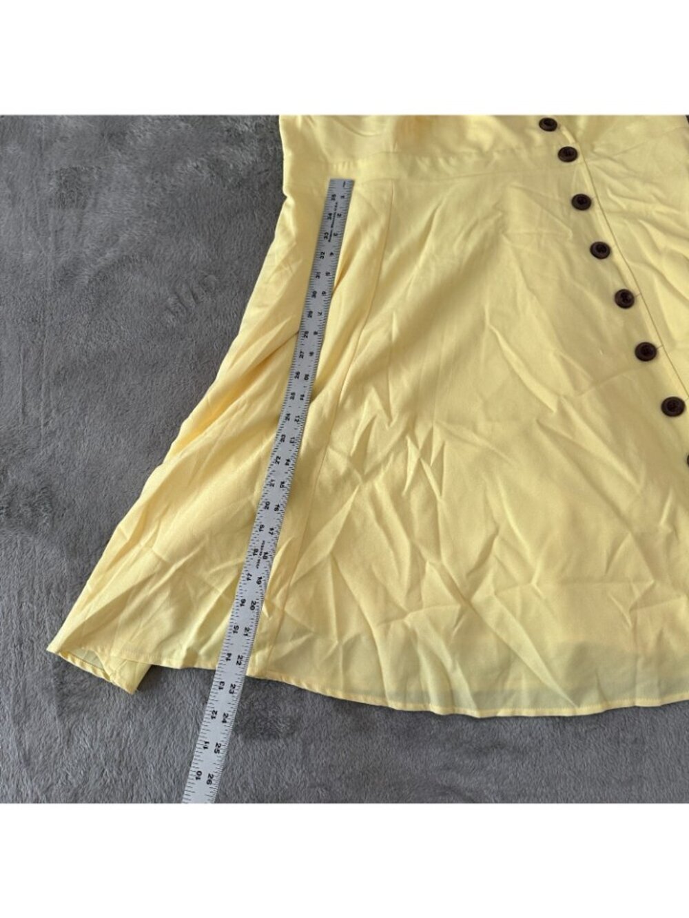 NWT Modcloth Butter Yellow Summer Dress Women's size 1X - Picture 5 of 6